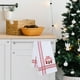 thumbnail image 4 of Toallas bordadas navideñas, waffles, platos de cocina, toallas, toallas decorativas navideñas para baño y cocina, artículos festivos., 4 of 5