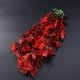 thumbnail image 4 of Flores artificiales de 40 cm para acuario, pecera, plantas acuáticas, decoración roja JFHHH pequeña, 4 of 5