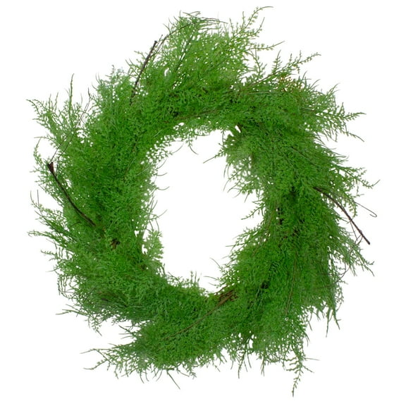 Northlight Plastic Decorated Pine Wreath, 24" (Green)