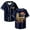 Navy, variant on Josiah Queen My Promised Land Tour 2025 Baseball Jersey V-Neck Shirt Women Men Short Sleeve Streetwear Clothes