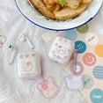 thumbnail image 3 of Compatible con AirPods Case con Cute Clear Girl Cartoons Animal Design Smooth Soft TPU Cover Case para Airpods 2 y 1, Cute for Airpods-Sheep Fokelyi WMZL-1171-2, 3 of 8