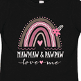 thumbnail image 4 of Inktastic Mawmaw and Pawpaw Love Me Girls Toddler T-Shirt, 4 of 5