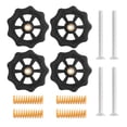 thumbnail image 1 of Labymos 3D Printer Parts & Accessories 4pcs Upgraded Hand Twist Leveling Nut Diameter 40mm with, 1 of 8