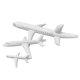 thumbnail image 2 of Super Cool Inflatable Toy Airplane Large Inflatable Airplane Model for Children 2M, 2 of 4