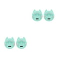 thumbnail image 4 of VONKY 2 Pieces Piano Fingers Trainer Hand Corrector Grips Sensitivity Strength Exerciser Silicone Training Device Soft Tools Cyan 2PCS, 4 of 6