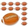 12Pcs Giant Inflatable Football for Kids, 16 Inches Blow Up Footballs Toys Sport Balls, Summer Pool Beach Balls, Football Party Decoration