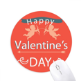thumbnail image 1 of Happy Valentine's Day Angels Love Mouse Pad Comfortable Game Office Mat, 1 of 2