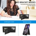 thumbnail image 3 of JiaheCover for Samsung Galaxy A13 4G, Wallet Case with Credit Card Holder,Rugged Shockproof Kickstand Magnetic Buckle RFID Blocking Flip PU Leather Case, black, 3 of 8
