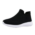 thumbnail image 3 of Eashery Shoes for Women Sport Tennis Sneakers Comfortable Womens Shoes Flats Black 38, 3 of 5