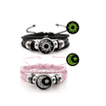 thumbnail image 2 of 2pzs Pulseras Para Parejas De Sol Y Luna Brilla Oscuridad Xtellar Multicolor, 2 of 3