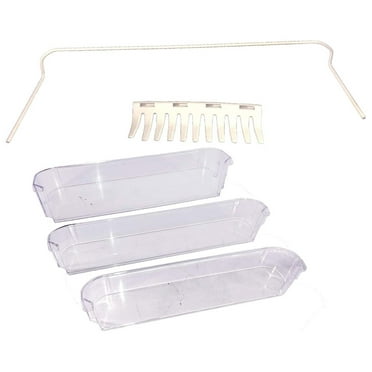 29325760655 Refrigerator Door Shelf 5-Piece Kit - Clear