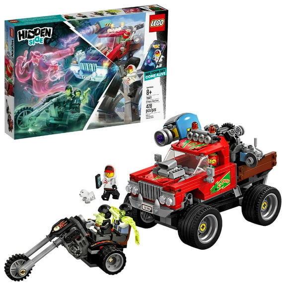 LEGO Hidden Side Augmented Reality (AR) El Fuego's Stunt Truck Model Set 70421 (428 Pieces)
