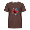 thumbnail image 3 of Tops para hombre, blusas y camisas de cuello redondo y manga corta para hombre, blusas casuales de moda con cuello redondo y manga corta para hombre, blusas de poliéster para hombre, 3 of 5