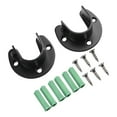 thumbnail image 1 of 2x Support de Tringle de Placard en Acier Inoxydable Levier de Support Cintre 26mm, 1 of 9