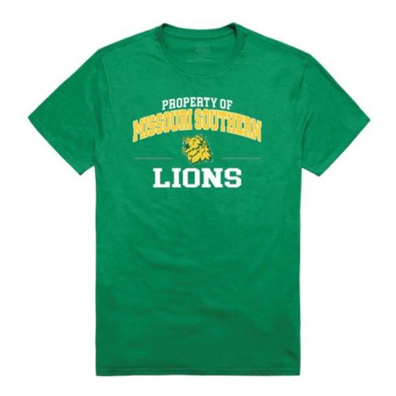 Missouri Southern State University Lions Property College T-Shirt, Kelly - Small
