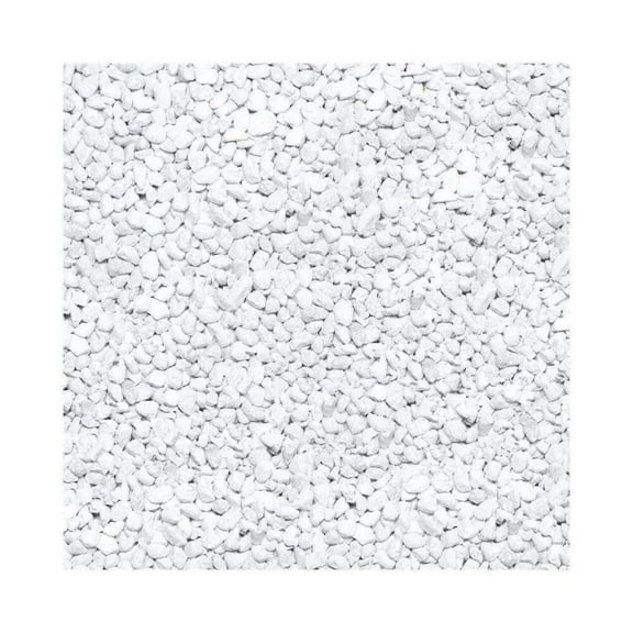 Platinum White Frost Pure Water Pebbles Aquarium Gravel: Premium 100% Acrylic Coated Substrate