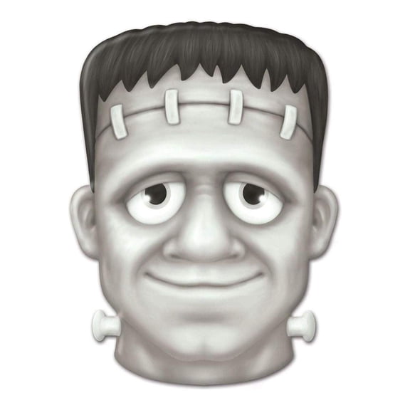 12 Metal Embossed Sign: Frankenstein (Black)