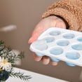 thumbnail image 4 of Stackable Ice Cube Tray with Spill-Proof Lid for Cocktails and Freezer, Easy Release BPA-Free, 21 Compartment, Red Green Blue, 4 of 6