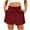 Wine, variant on cocolona Womens Summer Shorts Fashion Casual Loose Elastic Waist Shorts Beach Lounge Shorts Pants with Pockets