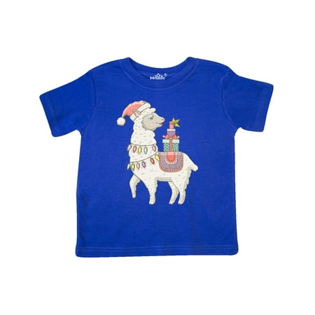 

Inktastic Christmas Llama Gift Toddler Boy or Toddler Girl T-Shirt