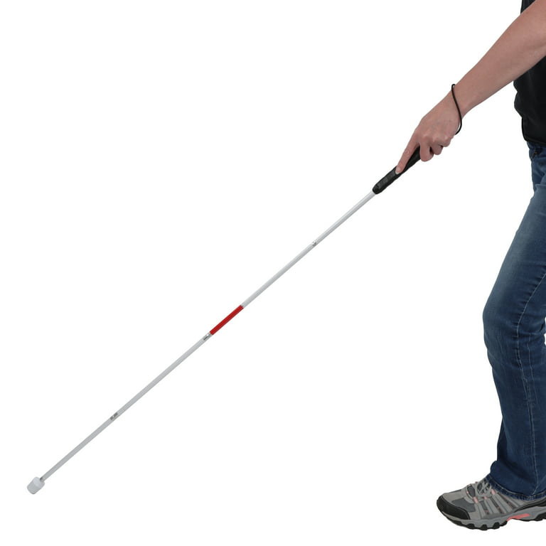 Mondo Medical Blind Stick Walking Sensor 53in Reflective Foldable Blind  Cane 