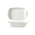 thumbnail image 1 of Cheese Baked Rice Baking Pan Oven Special Utensils Ceramic Bowl Rectangular Double Ear Microwave Plate, 1 of 6