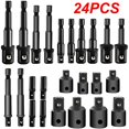 thumbnail image 2 of 24 Pcs Adaptateur d'Extension et de Douille de Perceuse Hexagonale Kit de Douille d'Extension, 2 of 5
