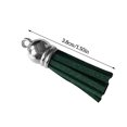 thumbnail image 4 of Monstrate 28 piezas llavero dijes creativo delicado llavero colgante borlas Simple bolso decoración borla artesanía decoración DIY accesorio Artesanía Ejercito verde Monstrate HA059646-20B, 4 of 6