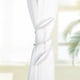 thumbnail image 3 of 1 par de alzapaños para cortinas de 55 cm con hebillas creativas para sujetar cortinas. Blanco, 3 of 4