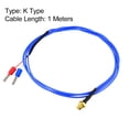 thumbnail image 3 of K Type Thermocouple Temp Sensor Probe for 3D Printer 1M Cable M4 Thread, 3 of 3