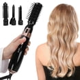 thumbnail image 1 of Rizador de Pelo Autico 4 en 1, Rizador de Pelo Multifuncio, Calefacción de Cerámica de 2 Temperaturas Conergonómico, Cable Giratoria de 360, Peine de Dientos Sin, 1 of 7