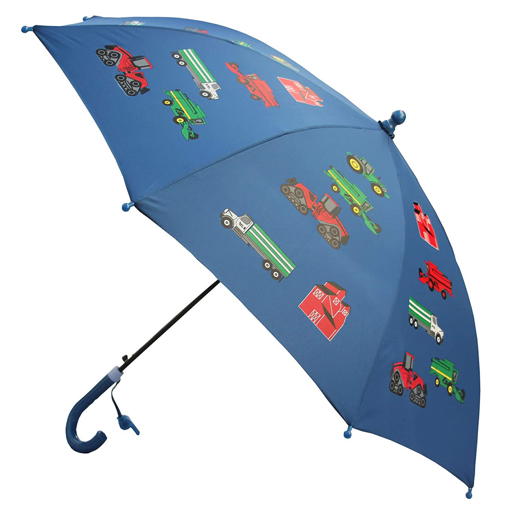 FOXFIRE  Kids Blue Farm Equipment Umbrella (602-16)