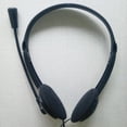 thumbnail image 3 of Maytalsory 3.5mm Wired Stereo Headset Noise Cancelling Earphone Microphone Microphone Computer Computer Laptop Headphone 2 Interfaces, 3 of 6