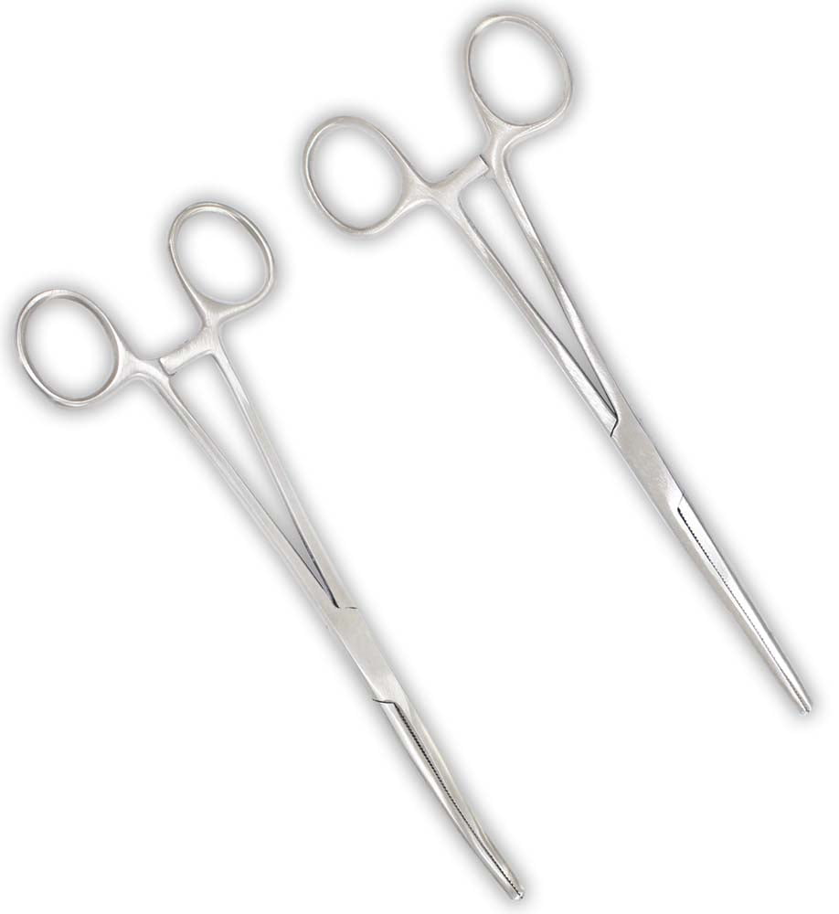 CURVED REPTILE HEMOSTATS 8 INCH 