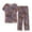 I, variant on Womens Pajama Sets Comfortable Cotton and Linen Round Neck Short Sleeve Tops and Pants Set Summer Fashion Floral Printed Loose Plus Size Pajama Sets for Women 2 Piece