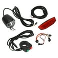 thumbnail image 4 of Juego de luces para bicicleta eléctrica con bocina, faro con bocina para bicicleta eléctrica Juego de luces para bicicleta eléctrica Juego de faros y luces traseras con bocina para bicicleta eléctrica Diseño de próxima generación, 4 of 8