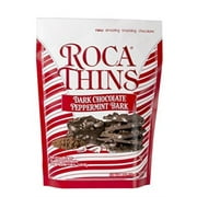 roca thins dark chocolate peppermint bark 5.3 oz - makers of almond roca