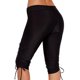 thumbnail image 5 of Gibobby Pantalon yoga mujer Calzoncillos Boardshort Traje de baño sólido Swim Short Plus Bottom Mujeres Tamaño Swim Yoga Pantalones(Negro,G), 5 of 5