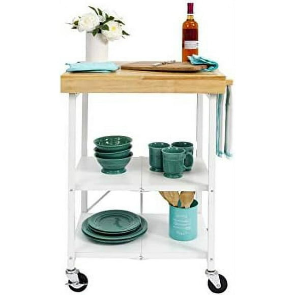Folding Kitchen Carts Wheels