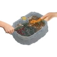 thumbnail image 3 of Jurassic World Dino Reveal 2 Dinosaur Toys in Battle Arena, Warm Water Changes Decoration - Walmart Exclusive, 3 of 6