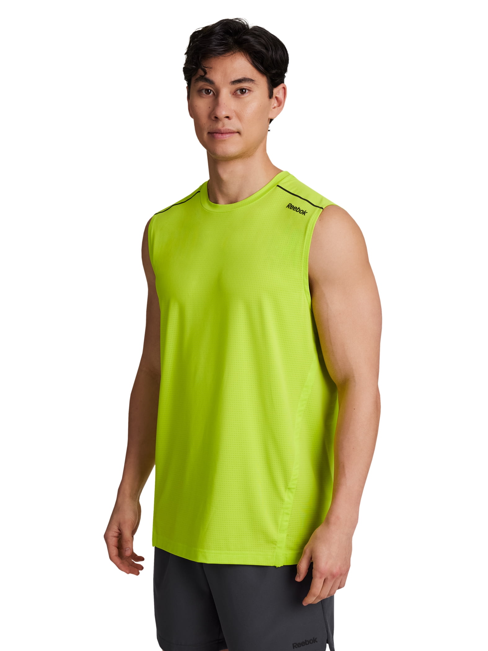 Reebok Men's and Big Men's Turboboost Sleeveless Muscle Tank Top, Sizes XS-5XL