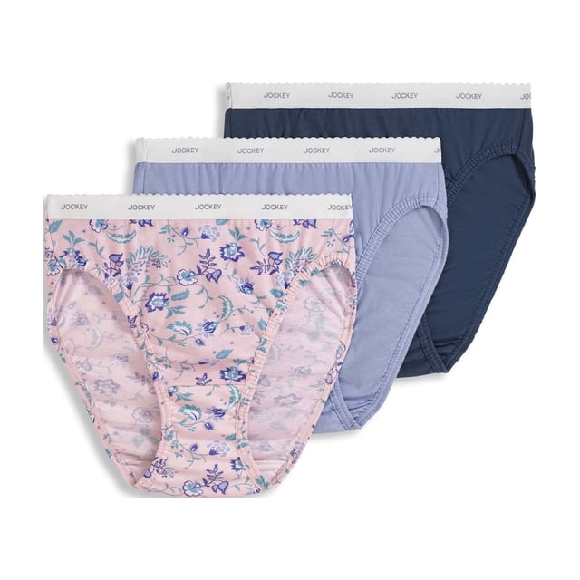 Jockey Coupe Classique Française pour Femmes Grande Taille - Lot de 3