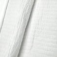 thumbnail image 5 of Levtex Home - Cross Stitch Duvet Cover Set - King Duvet Cover + Two King Pillow Cases - Solid Stitch - Bright White - Duvet Cover (106 x 94in.) and Pillow Case (36 x 20in. ) - Cotton, 5 of 5
