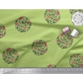 thumbnail image 3 of Soimoi Rayon Fabric Leaves & Floral Block Print Sewing Fabric Yard 42 Inch Wide, 3 of 3