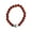 Carnelian, variant on Nucleated Baroque Pearl & Natural Flower Agate Stretch Bracelets.