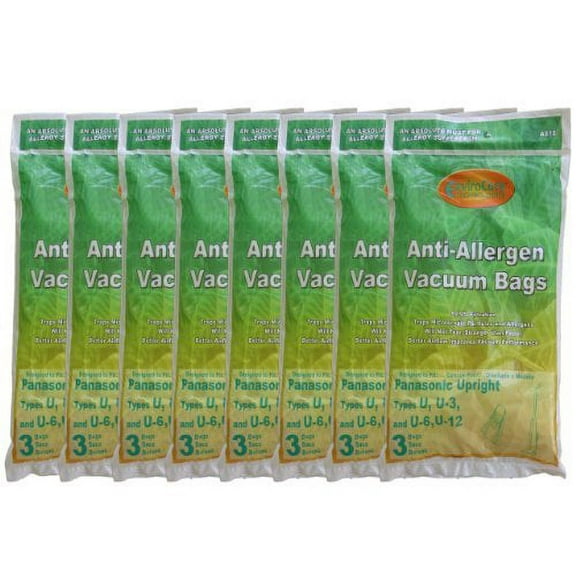 24 HEPA Panasonic U, U-3 & U-6 Riccar, Simplicity, Bernina Type A, Fuller Brush