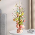 thumbnail image 4 of yuksok Easter Egg Tree Décorations de Pâques Délicates pour Table à Manger Mariage de Vacances, 4 of 6