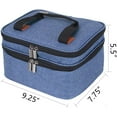 thumbnail image 5 of Luxja Carrying Bag for Mini Projector, Portable Case for Projector and Accessories, Storage Bag Compatible with Abox, 5 of 5