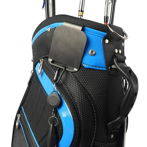 Golf Bag Metal Landing Pad Magnetic ‎Rangefinder Strap Universal Golf Bag Magnetic Clip Golf Gifts for Men and Women