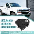thumbnail image 2 of 604-100 A/C Heater Air Blend Door Actuator for GMC Sierra for Chevy Silverado 1500 2500 3500 1999-2014, 2 of 6